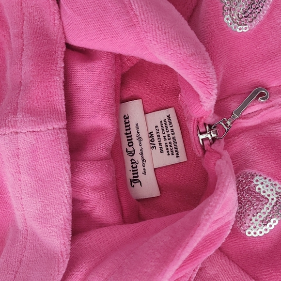 Juicy Couture Pink Baby Girl Outfit - Picture 4 of 7